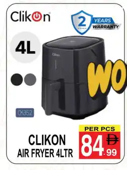 Friday Center CLIKON Air Fryer offer