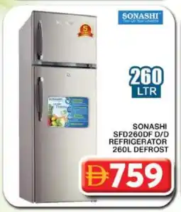 Grand Hyper Market SONASHI Refrigerator offer