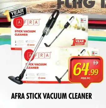 Night to Night Hypermarket AFRA Vacuum Cleaner offer