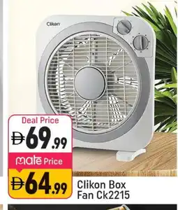 Shaklan CLIKON Fan offer