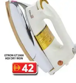 Grand Hyper Market GTRON Ironbox offer