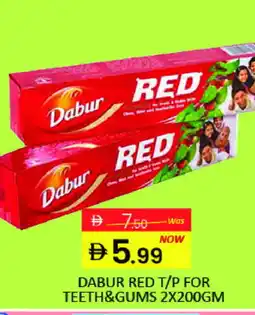 Mango Hypermarket LLC DABUR RED Toothpaste offer