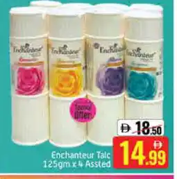 Mango Hypermarket LLC Enchanteur Talcum Powder offer