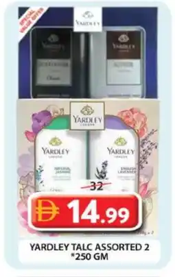 Grand Hyper Market YARDLEY Talcum Powder offer