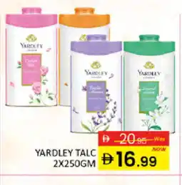 Al Madina YARDLEY Talcum Powder offer
