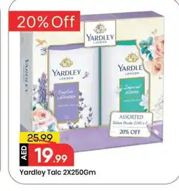 Mark & Save YARDLEY Talcum Powder offer