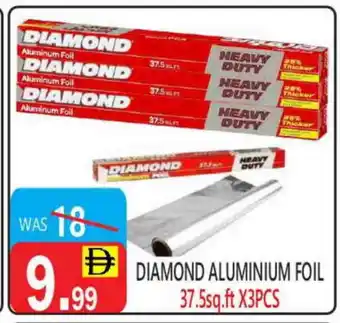 United Hypermarket DIAMOND Aluminum Foil offer