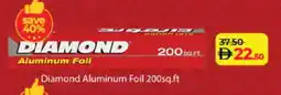 Lulu Hypermarket DIAMOND Aluminum Foil offer