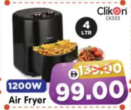 Al Madina Hypermarket CLIKON Air Fryer offer
