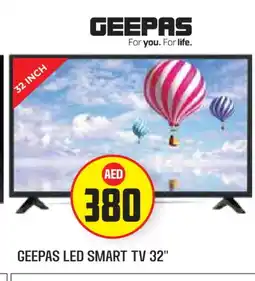 Baniyas Spike Hypermarket GEEPAS Smart TV offer