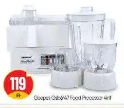 Bigmart GEEPAS Mixer / Grinder offer