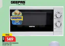Mark & Save GEEPAS Microwave Oven offer