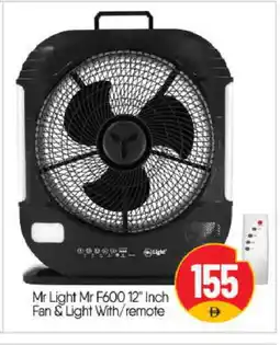 Bigmart MR. LIGHT Fan offer