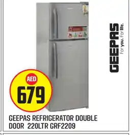 Baniyas Spike Hypermarket GEEPAS Refrigerator offer
