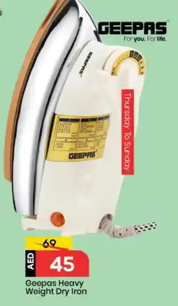 Mark & Save GEEPAS Ironbox offer