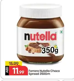 Mark & Save NUTELLA Chocolate Spread offer