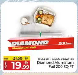 Kenz Hypermarket DIAMOND Aluminum Foil offer