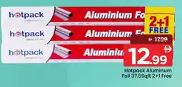 Mark & Save HOTPACK Aluminum Foil offer