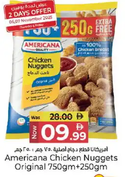 Kenz Hypermarket AMERICANA Chicken Nuggets offer
