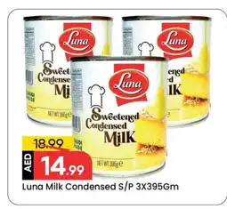 Mark & Save LUNA Condensed Milk offer
