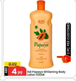 Mark & Save RDL Body Lotion & Cream offer