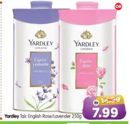 Al Madina Hypermarket YARDLEY Talcum Powder offer