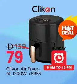 Mark & Save CLIKON Air Fryer offer