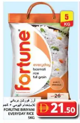 Grand Hyper Market FORTUNE Basmati / Biryani Rice offer