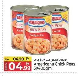Kenz Hypermarket AMERICANA Chick Peas offer