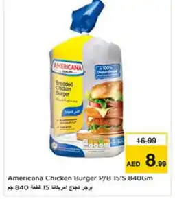 Last Chance AMERICANA Chicken Burger offer