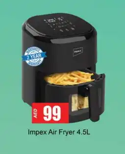 Zain Hypermarket IMPEX Air Fryer offer