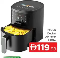 Al Madina BLACK+DECKER Air Fryer offer