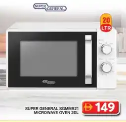 Grand Hyper Market SUPER GENERAL Microwave Oven offer