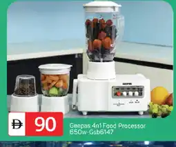 Talal Market GEEPAS Food Processor offer