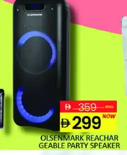 Mango Hypermarket LLC OLSENMARK Speaker offer