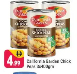 Shaklan CALIFORNIA Chick Peas offer