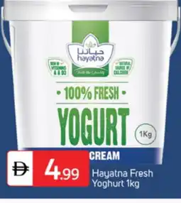 Talal Market HAYATNA Yoghurt offer