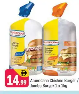 Shaklan AMERICANA Chicken Burger offer