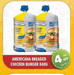 Night to Night Hypermarket AMERICANA Chicken Burger offer