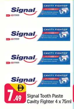 Shaklan SIGNAL Toothpaste offer