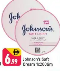 Shaklan JOHNSONS Face cream offer