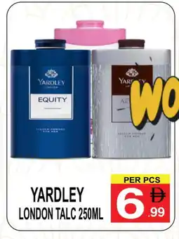 Gift Point YARDLEY Talcum Powder offer