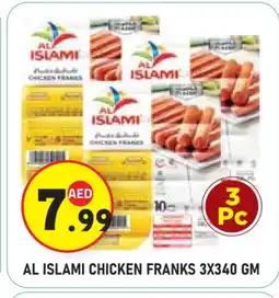 Baniyas Spike Hypermarket AL ISLAMI Chicken Franks offer