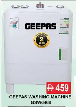 Al Madina GEEPAS Washer / Dryer offer