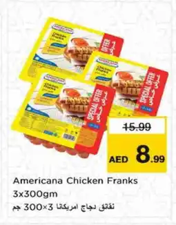 Nesto AMERICANA Chicken Sausage offer