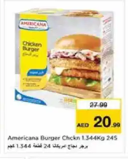 Nesto AMERICANA Chicken Burger offer
