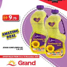 Grand Hyper Market JENAN Sunflower Oil offer