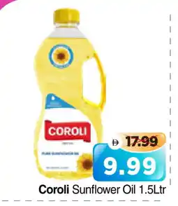 Al Madina Hypermarket COROLI Sunflower Oil offer