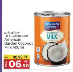 Kenz Hypermarket AMERICAN GARDEN Coconut Milk offer