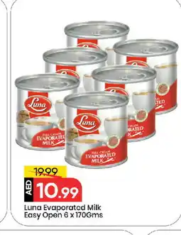 Mark & Save LUNA Evaporated Milk offer